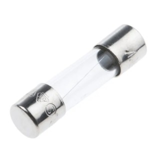 RS PRO 1.6A Fast Acting Glass Cartridge Fuse, 5 x 20 mm, 250V AC, Model 610-9670