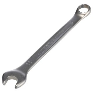 Bahco Combination Spanner 12 mm, 160mm Overall Length, Alloy Steel Chrome Finish 111M-12