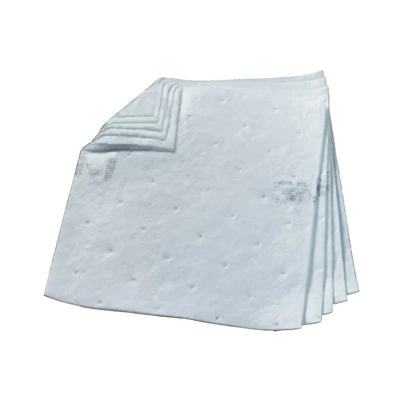 3M Spill Absorbent Sorbent Sheet for Oil Use 150 L Capacity 200 Per Pack 21877
