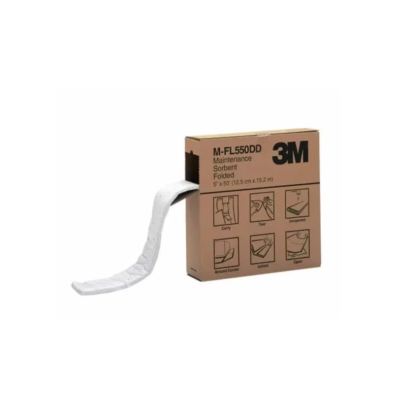 3M Spill Absorbent Sorbent Multi-Format for Workplace Safety, Water Based Product, Petroleum Based Product Use, 161.3L MF2001