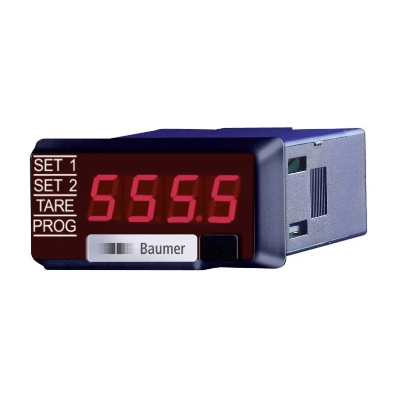 Baumer Digital Panel Multifunction Meter PA220 for AC Current, LED Display, 22.2 mm x 45 mm PA220
