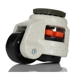 RS PRO Swivel Castor Wheel Nylon, 50 kg Load Capacity, 42 mm Wheel Diameter, Ball Bearing 611-4408