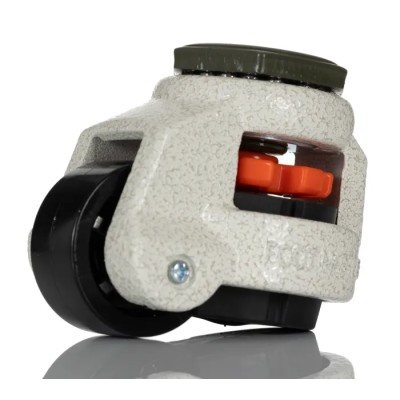 RS PRO Swivel Castor Wheel Nylon, 50 kg Load Capacity, 42 mm Wheel Diameter, Ball Bearing 611-4408