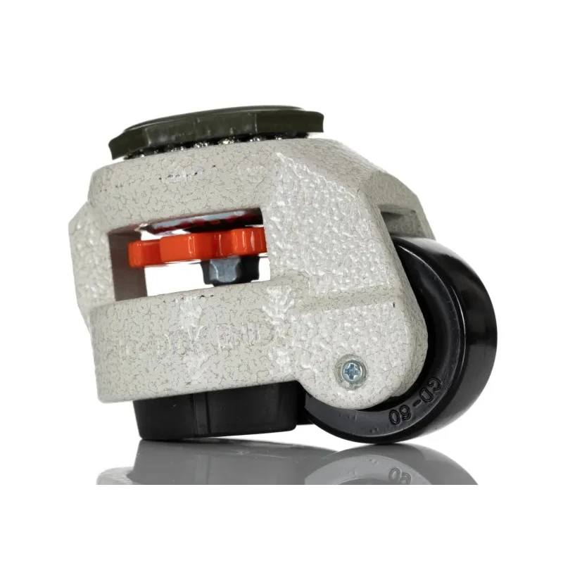 RS PRO Swivel Castor Heavy Duty 250 kg Load Capacity 50 mm Nylon Wheel 82 mm Height 25 mm Width 611-4414