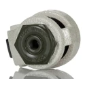 RS PRO Swivel Castor Heavy Duty 250 kg Load Capacity 50 mm Nylon Wheel 82 mm Height 25 mm Width 611-4414
