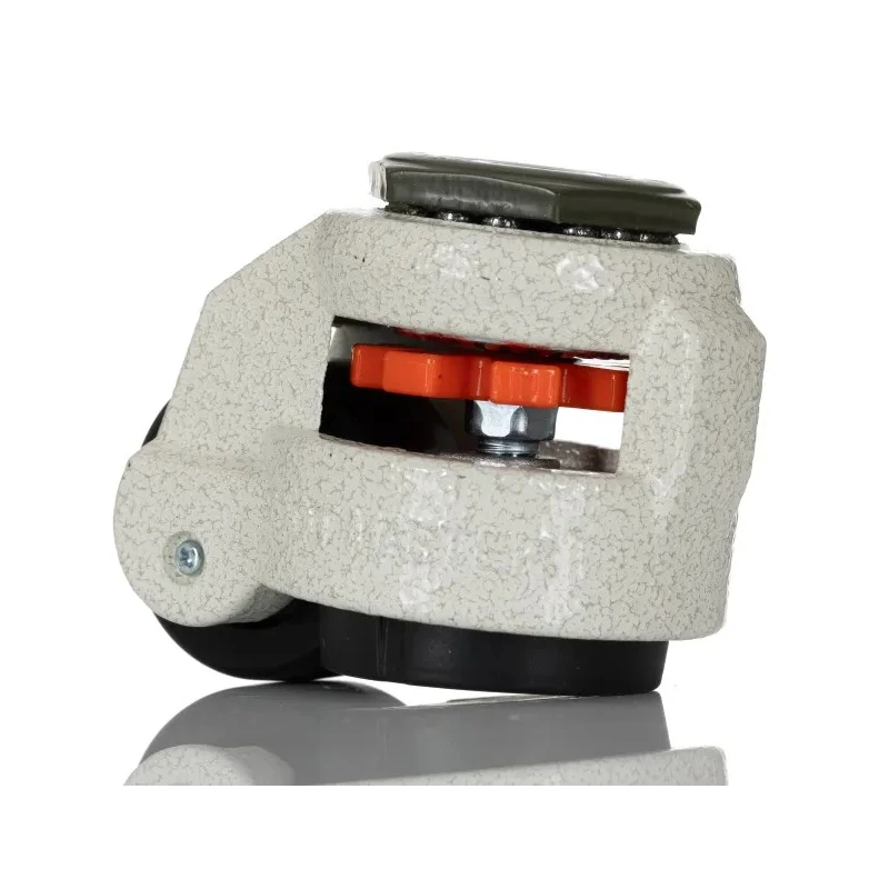 RS PRO Swivel Castor Heavy Duty 250 kg Load Capacity 50 mm Nylon Wheel 82 mm Height 25 mm Width 611-4414