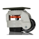 RS PRO Swivel Castor with 250 kg Load Capacity, 50 mm Nylon Wheel, Die Cast Aluminium Bracket, Powder Coated Frame 611-4420