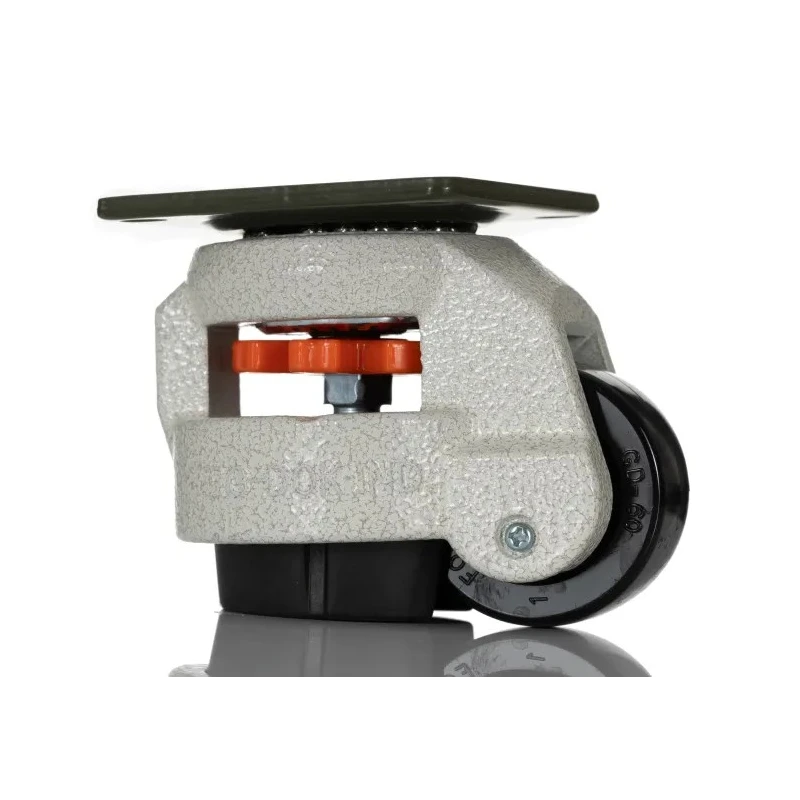 RS PRO Swivel Castor with 250 kg Load Capacity, 50 mm Nylon Wheel, Die Cast Aluminium Bracket, Powder Coated Frame 611-4420