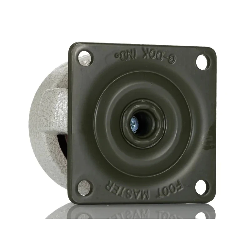 RS PRO Swivel Castor with 250 kg Load Capacity, 50 mm Nylon Wheel, Die Cast Aluminium Bracket, Powder Coated Frame 611-4420