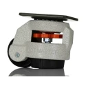 RS PRO Swivel Castor with 250 kg Load Capacity, 50 mm Nylon Wheel, Die Cast Aluminium Bracket, Powder Coated Frame 611-4420