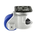 RS PRO Swivel Castor Wheel, 1500kg Load Capacity, 96mm Nylon Wheel, Aluminium Frame, Powder Coated, Model 611-4464