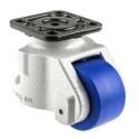 RS PRO Swivel Castor Wheel, 1500kg Load Capacity, 96mm Nylon Wheel, Aluminium Frame, Powder Coated, Model 611-4464
