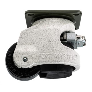 RS PRO Heavy Duty Swivel Castor 500 kg Load Capacity 63 mm Nylon Wheel 103 mm Height 30 mm Width 611-4436
