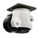 RS PRO Heavy Duty Swivel Castor 500 kg Load Capacity 63 mm Nylon Wheel 103 mm Height 30 mm Width 611-4436