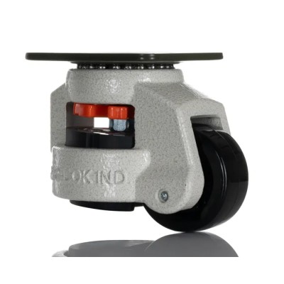 RS PRO Swivel Castor Wheel 750 kg Load Capacity 75 mm Nylon Wheel Aluminium Frame Powder Coated 611-4470