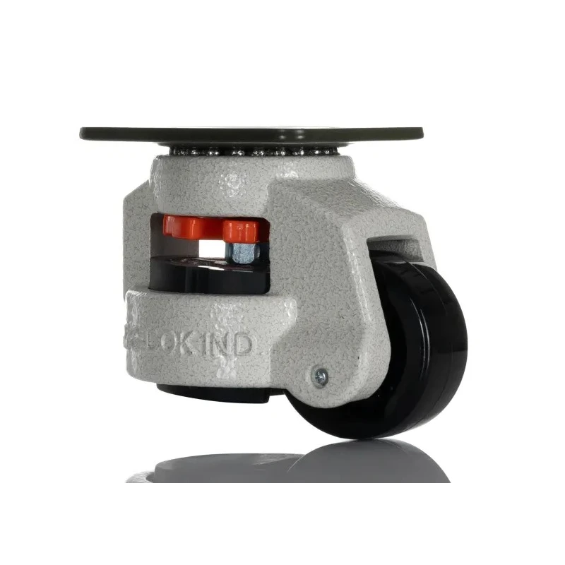 RS PRO Swivel Castor Wheel 750 kg Load Capacity 75 mm Nylon Wheel Aluminium Frame Powder Coated 611-4470