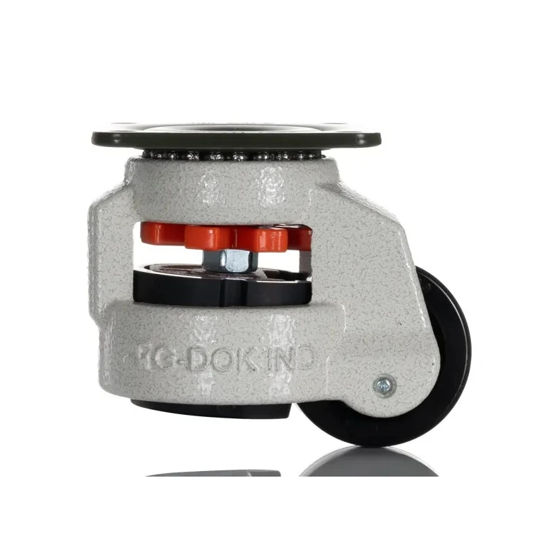 RS PRO Swivel Castor Wheel 750 kg Load Capacity 75 mm Nylon Wheel Aluminium Frame Powder Coated 611-4470