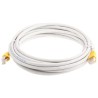 Telegartner Shielded Cat6a Ethernet Cable, 5 m, Low Smoke Zero Halogen Jacket, Grey
