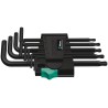 Wera 9-Piece Torx Key Set L Shape Long Arm Steel Phosphate Finish 05024242001
