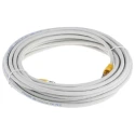 Telegartner Cat6a Shielded Ethernet Cable, 10 m, Grey Low Smoke Zero Halogen 