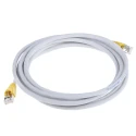 Telegartner Cat6a Shielded Ethernet Cable 3 m Grey Low Smoke Zero Halogen 