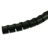 HellermannTyton Spiral Cable Wrap Polypropylene Black 16 mm Diameter 25 m Length 161-64201 HWPP16-PP-BK