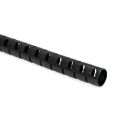 HellermannTyton Spiral Cable Wrap Polypropylene Black 16 mm Diameter 25 m Length 161-64201 HWPP16-PP-BK