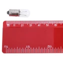 Schneider Electric Push Button Lamp with Clear Incandescent Bulb for Use with XB5 Series and XB4 Series DL1CE130