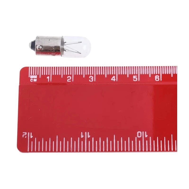 Schneider Electric Push Button Lamp with Clear Incandescent Bulb for Use with XB5 Series and XB4 Series DL1CE130