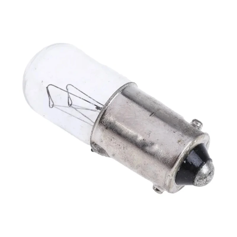 Schneider Electric Push Button Lamp with Clear Incandescent Bulb for Use with XB5 Series and XB4 Series DL1CE130