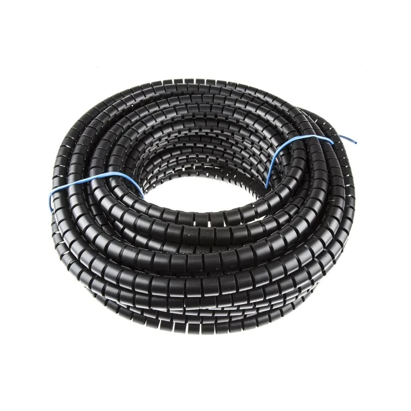 HellermannTyton Polypropylene Spiral Cable Wrap Black 21 mm Cable Diameter 25 m Length 161-64301 HWPP20-PP-BK