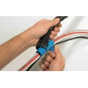 HellermannTyton Polypropylene Spiral Cable Wrap Black 21 mm Cable Diameter 25 m Length 161-64301 HWPP20-PP-BK