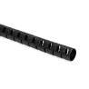 HellermannTyton Spiral Cable Wrap Black Polypropylene 1.3mm Wall Thickness 25m Length 29-32mm Cable 161-64501 HWPP30-PP-BK