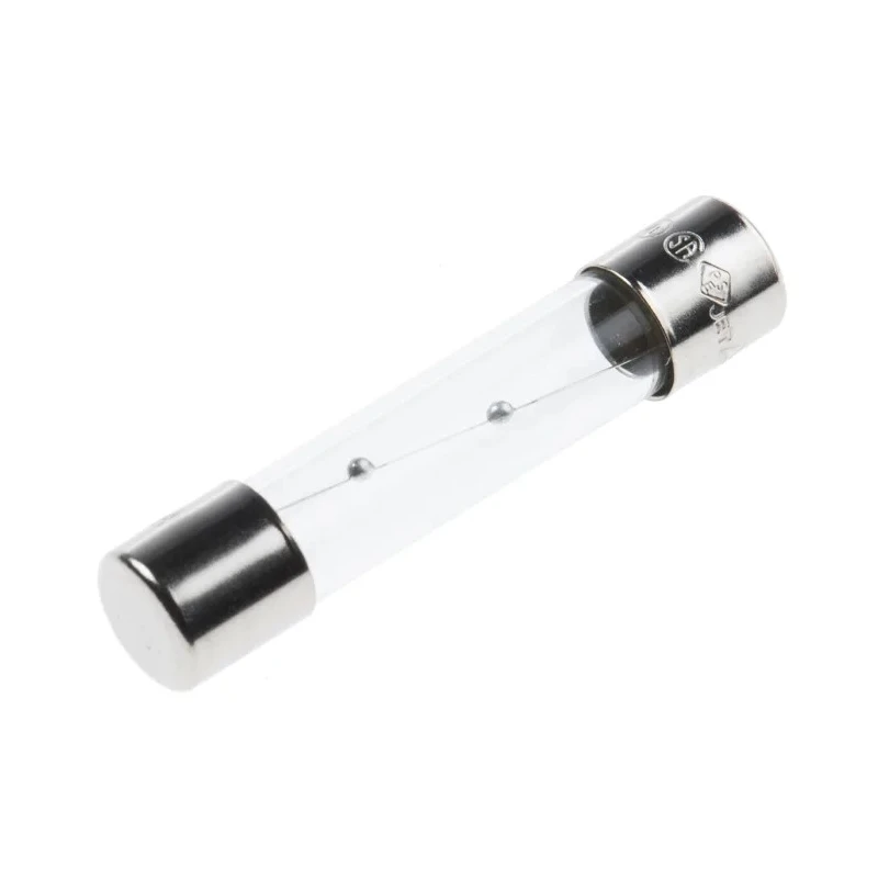 RS PRO Cartridge Fuse 2A Time-Delay Glass Body 6.3 x 32 mm, 250V AC 611-8999