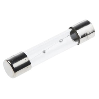 RS PRO 4A T Glass Cartridge Fuse 6.3 x 32 mm, 250V AC, Time-Delay Fuse 611-9009