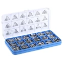 RS PRO LBC Fuse Kit with 5 x 20mm Fuses, 360 Pieces, Various Current Ratings 611-8977