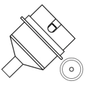 Weller Hot Air Nozzle Cartridge Tip 4 mm for HAP 200 & HAP 3 Hot Air Iron, HAP 3000 T0058736867N