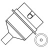 Weller Hot Air Nozzle Cartridge Tip NR Series 7 mm for HAP 200 & HAP 3 Hot Air Iron, HAP 3000 T0058736870N