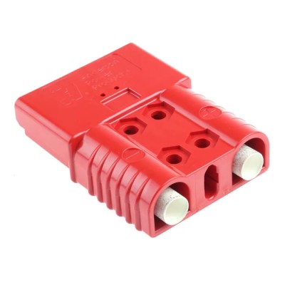 Anderson Power Products Battery Connector SBE Series 2 Way Male Feed Through Straight 150V 160A 6378G1