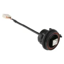 Bulgin USB Cable Female 5-Pin Socket to Female USB B, USB 2.0, 150 mm PX0843/B