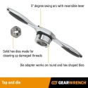GearWrench 75-Piece Carbon Steel Tap & Die Set, 1/8 in - 1/2 in Taps, 1/8 in - 1/2 in Dies 3887