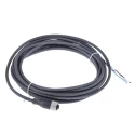 Telemecanique Sensors Female 4 Way Straight to Unterminated Free End Sensor Actuator Cable, 5 m, Polyurethane XZCP1141L5
