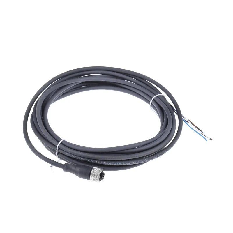 Telemecanique Sensors Female 4 Way Straight to Unterminated Free End Sensor Actuator Cable, 5 m, Polyurethane XZCP1141L5