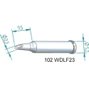 Ersa 2.3 mm Straight Hoof 30.5 mm Soldering Iron Tip for use with i-Tool 102WDLF23