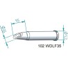 Ersa 3.5 mm Straight Hoof 30.5 mm Soldering Iron Tip for use with i-Tool 102WDLF35