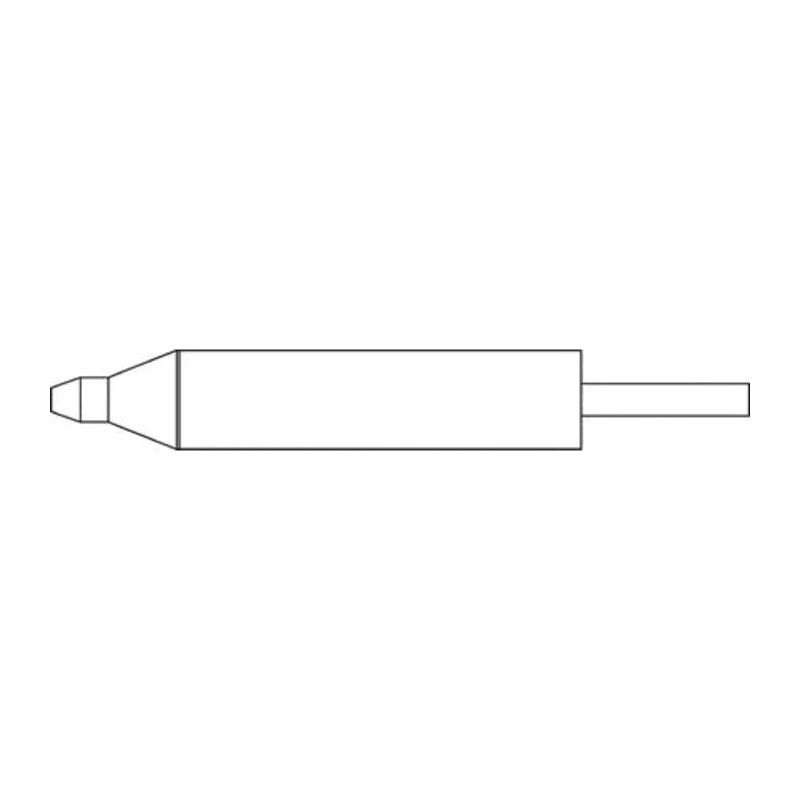 Metcal Desoldering Gun Tip Straight Conical Tip Series DxP for CV- Hand Pieces, CV-5200 Systems, MX-DS1, MX-5200 H5-DS