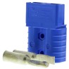 Anderson Power Products SB Series 2 Way Male Battery Connector, Straight Feed Through 600V 120A 6801G1