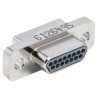 Glenair 15 Way Straight Panel Mount Micro-D Aluminium Housing D-Sub Connector Male MWDM2L-15PSB