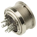 Amphenol Industrial signalmate C091 5 Pole Straight M16 DIN Socket, 5A, 300V, IP40, Screw-On Panel Mount T3363 000 RS