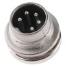Amphenol Industrial signalmate C091 5 Pole Straight M16 DIN Plug, 5A, 300V, IP40, Screw-On, Panel Mount T3362 000 RS